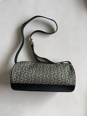 Celine Monogram Barrel Crossbody Bag